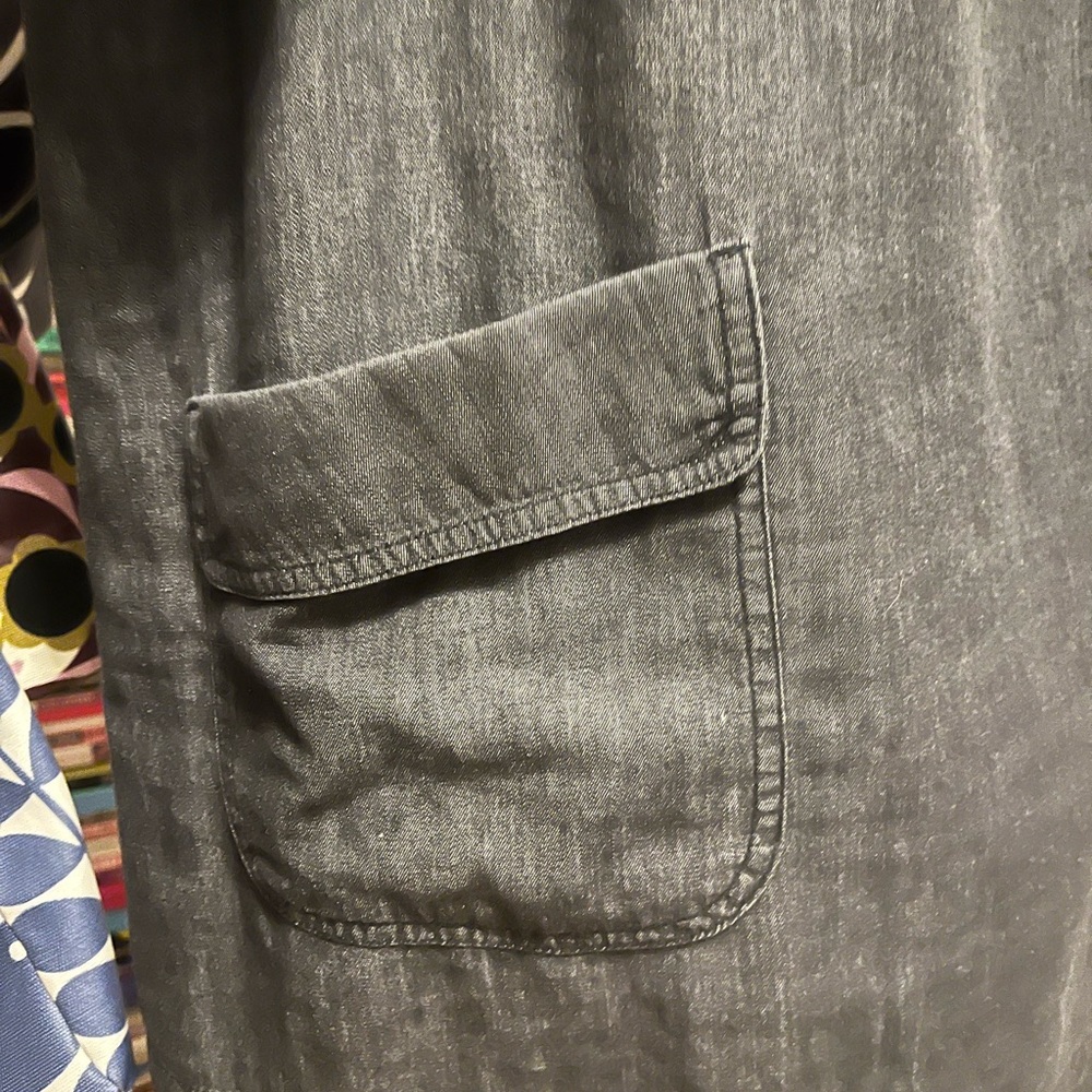 FOSSIL CHAMBRAY SHIFT DRESS - Picture 4 of 7